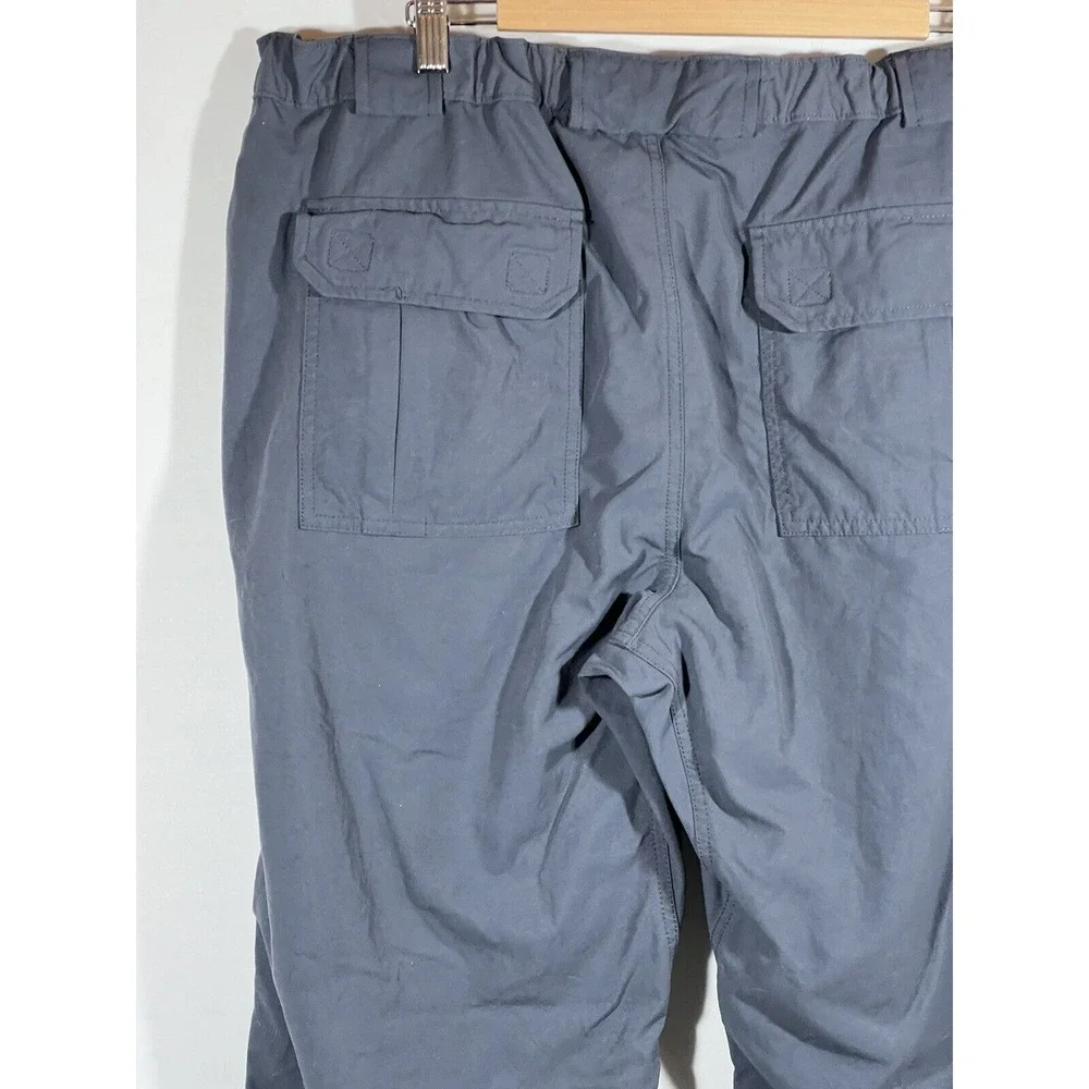 Duluth Trading Cargo Pants Mens XLx30‎ Blue Workwear Hiking Utility